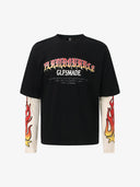 Long Sleeve T-Shirt "Gradient Letters"