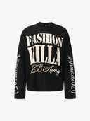 Long Sleeve T-Shirt Retro "Letter"