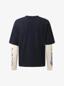 Long Sleeve T-Shirt "Gradient Letters"