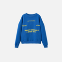 Sweatshirt "Blue Letter"