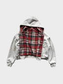 PrestigeRoom Inside Out Checkered Zipper