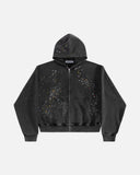 Zip Hoodie "Rhinestone"