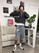 Denim Shorts "Rhinestone"