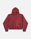 Zip Hoodie "Rhinestone"