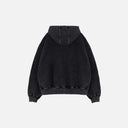 Zip Hoodie "Black Oversized"
