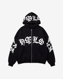 Zip Hoodie "Typographik"