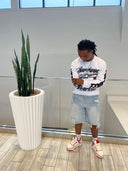 Denim Shorts "Rhinestone"