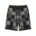 Checkered Knit Set