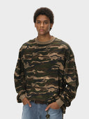 Long Sleeve T-Shirt "Camo Boxy"