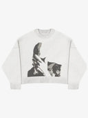 Knit Sweater "Why?"