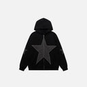 Zip Hoodie "Star Graphic"