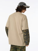Long Sleeve T-Shirt "Distressed Camo"