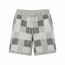 Checkered Knit Set
