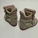 High-Top Wedge Sneakers