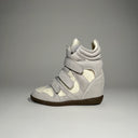 High-Top Wedge Sneakers