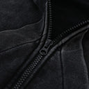 Zip Hoodie "Black Oversized"