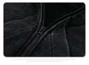 Zip Hoodie "Black Oversized"
