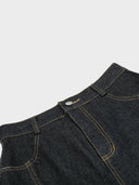 Denim Shorts "Lines"