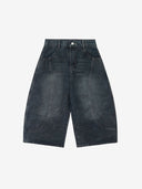 Denim Shorts "Lines"