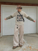 Long Sleeve T-Shirt "Distressed Camo"