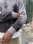 Knit Sweater "Scary"
