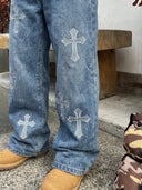 Jeans "Live God"