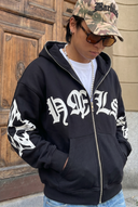 Zip Hoodie "Typographik"