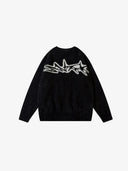 Knit Sweater "Made"