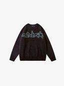 Knit Sweater "Made"