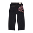 Embroidered Sakura Jeans